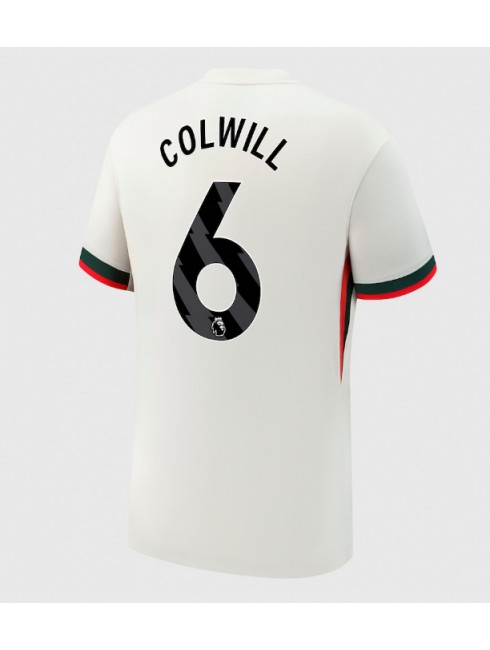 Chelsea Levi Colwill #6 Auswärtstrikot 2025-26 Kurzarm Chelsea Levi Colwill #6 Auswärtstrikot 2025-26 Kurzarm